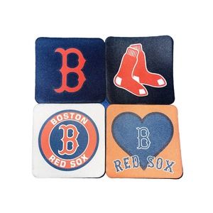 RED SOX HIGH ABSORBENT COASTER SET (PACK OF 4)